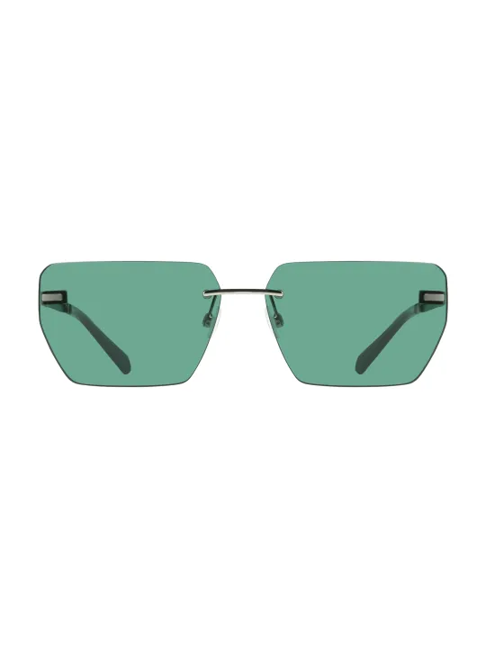 "Calvin Klein Sonnenbrillen im Sale | Calvin Klein Sonnenbrille Metallrahmen Grüne Gläser 62mm online kaufen"|Planet-Deluxe