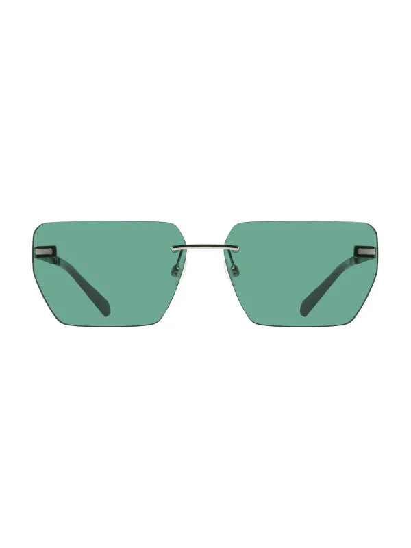 "Calvin Klein Sonnenbrillen im Sale | Calvin Klein Sonnenbrille Metallrahmen Grüne Gläser 62mm online kaufen"|Planet-Deluxe