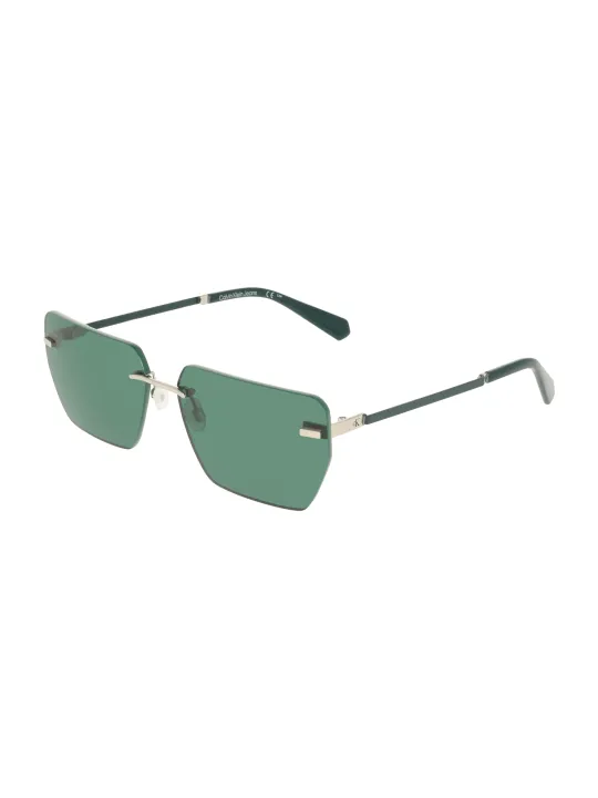 "Calvin Klein Sonnenbrillen im Sale | Calvin Klein Sonnenbrille Metallrahmen Grüne Gläser 62mm online kaufen"|Planet-Deluxe