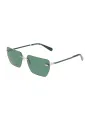 "Calvin Klein Sonnenbrillen im Sale | Calvin Klein Sonnenbrille Metallrahmen Grüne Gläser 62mm online kaufen"|Planet-Deluxe