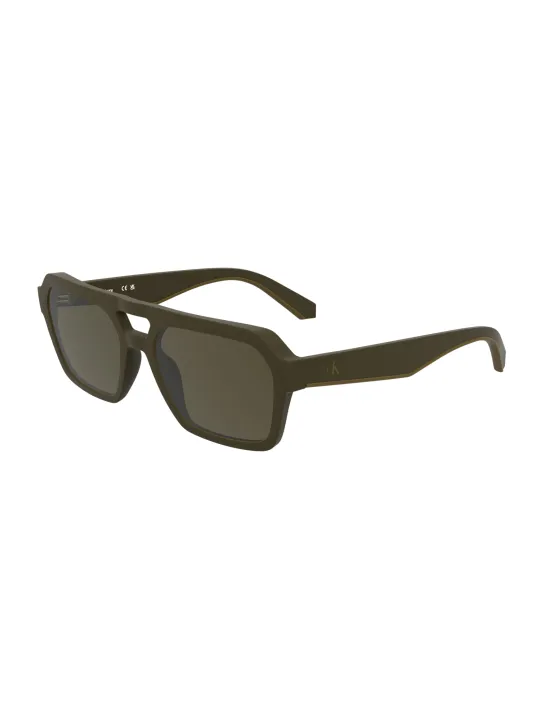 "Calvin Klein Sonnenbrillen im Sale | Calvin Klein Sonnenbrille Eckig Bio Braun 56mm 19mm 145mm online kaufen"|Planet-Deluxe