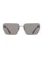"Calvin Klein Sonnenbrillen im Sale | Calvin Klein Sonnenbrille Metallrahmen Eckige Rauchgläser online kaufen"|Planet-Deluxe