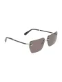 "Calvin Klein Sonnenbrillen im Sale | Calvin Klein Sonnenbrille Metallrahmen Eckige Rauchgläser online kaufen"|Planet-Deluxe