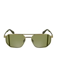 "Calvin Klein Sonnenbrillen im Sale | Calvin Klein Sonnenbrille Eckig Grün Metallrahmen 56mm online kaufen"|Planet-Deluxe