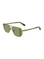 "Calvin Klein Sonnenbrillen im Sale | Calvin Klein Sonnenbrille Eckig Grün Metallrahmen 56mm online kaufen"|Planet-Deluxe