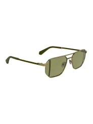"Calvin Klein Sonnenbrillen im Sale | Calvin Klein Sonnenbrille Eckig Grün Metallrahmen 56mm online kaufen"|Planet-Deluxe