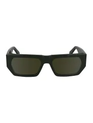 "Calvin Klein Sonnenbrillen im Sale | Calvin Klein BioAcetat Sonnenbrille Grün Rechteckig 55mm online kaufen"|Planet-Deluxe