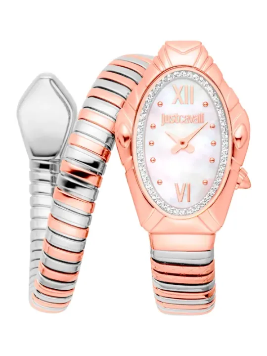 "Just Cavalli Uhren im Sale | Just Cavalli Damenarmbanduhr JC1L357M0065 – Elegante Gelbe Edelstahl-Quarzuhr mit Analogem Ziffernblatt und Logo, Mineralglas, online kaufen"|Planet-Deluxe