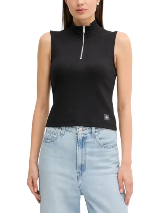 "Calvin Klein Jeans Top im Sale | Calvin Klein Jeans - Calvin Klein Jeans Top Donna online kaufen"|Planet-Deluxe