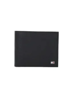 "Tommy Hilfiger Herren Leder Brieftasche Schwarz - Stilvoll"