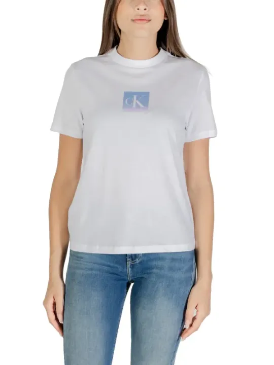 "Calvin Klein Jeans T-Shirt im Sale | Calvin Klein Jeans - Calvin Klein Jeans T-Shirt Donna online kaufen"|Planet-Deluxe
