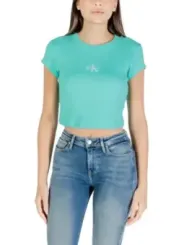 "Calvin Klein Jeans Top im Sale | Calvin Klein Jeans - Calvin Klein Jeans Top Donna online kaufen"|Planet-Deluxe