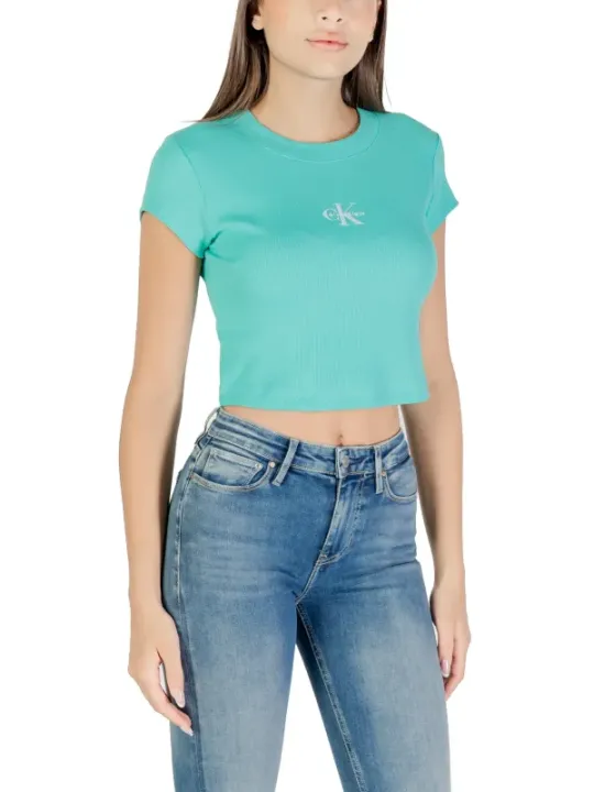 "Calvin Klein Jeans Top im Sale | Calvin Klein Jeans - Calvin Klein Jeans Top Donna online kaufen"|Planet-Deluxe