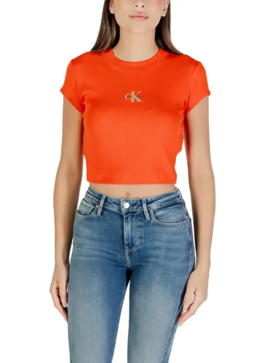 "Calvin Klein Jeans Top im Sale | Calvin Klein Jeans - Calvin Klein Jeans Top Donna online kaufen"|Planet-Deluxe