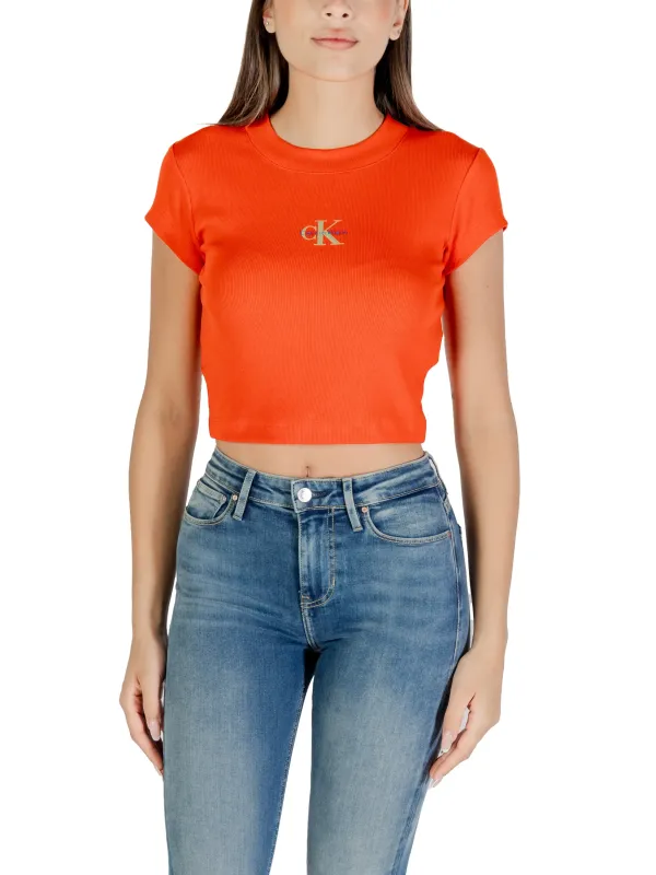 "Calvin Klein Jeans Top im Sale | Calvin Klein Jeans - Calvin Klein Jeans Top Donna online kaufen"|Planet-Deluxe
