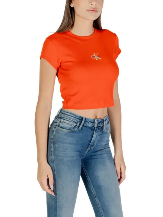 "Calvin Klein Jeans Top im Sale | Calvin Klein Jeans - Calvin Klein Jeans Top Donna online kaufen"|Planet-Deluxe
