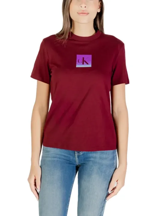 "Calvin Klein Jeans T-Shirt im Sale | Calvin Klein Jeans - Calvin Klein Jeans T-Shirt Donna online kaufen"|Planet-Deluxe