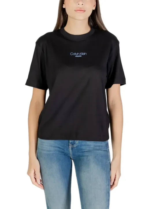 "Calvin Klein Jeans T-Shirt im Sale | Calvin Klein Jeans - Calvin Klein Jeans T-Shirt Donna online kaufen"|Planet-Deluxe