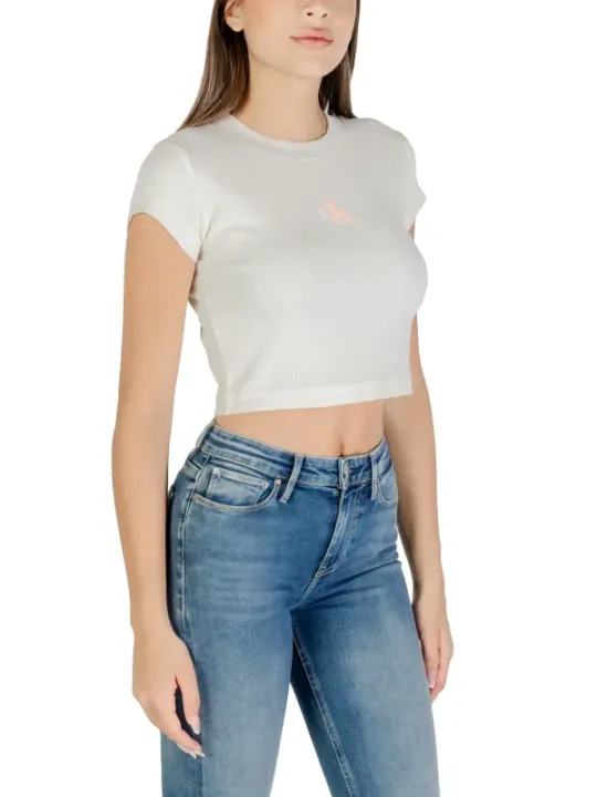 "Calvin Klein Jeans Top im Sale | Calvin Klein Jeans - Calvin Klein Jeans Top Donna online kaufen"|Planet-Deluxe