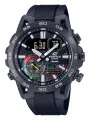 Schwarze digitale Casio Herrenuhr