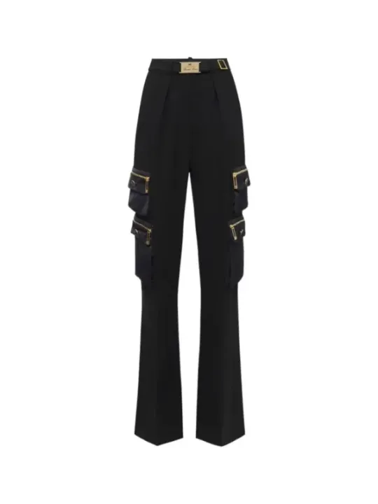 "Elisabetta Franchi Hosen im Sale | Elisabetta Franchi - Elisabetta Franchi Pantaloni Donna online kaufen"|Planet-Deluxe