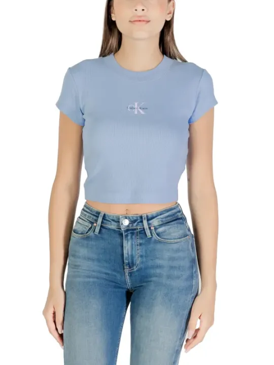 "Calvin Klein Jeans Top im Sale | Calvin Klein Jeans - Calvin Klein Jeans Top Donna online kaufen"|Planet-Deluxe