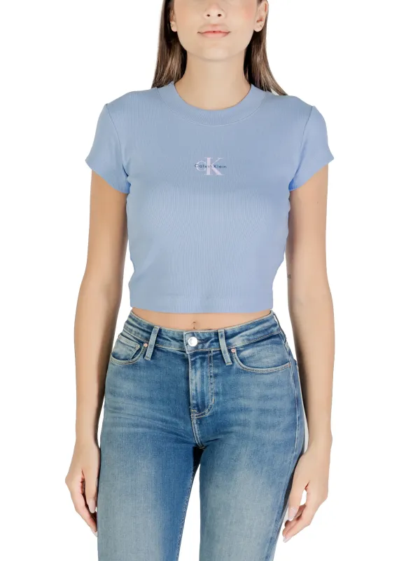 "Calvin Klein Jeans Top im Sale | Calvin Klein Jeans - Calvin Klein Jeans Top Donna online kaufen"|Planet-Deluxe