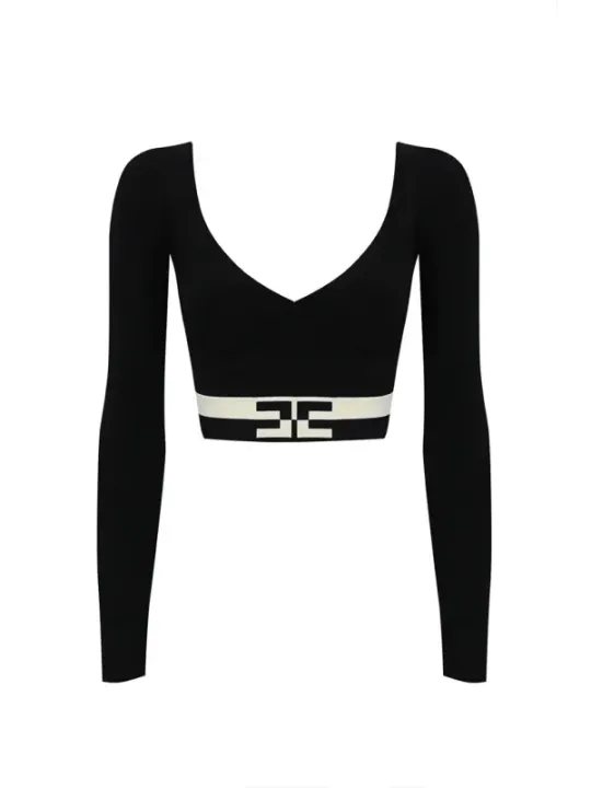 "Elisabetta Franchi Top im Sale | Elisabetta Franchi - Elisabetta Franchi Top Donna online kaufen"|Planet-Deluxe