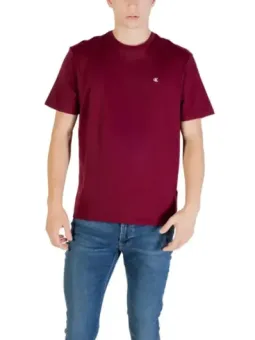 Calvin Klein Herren T-Shirt Bordeaux HW-Kollektion