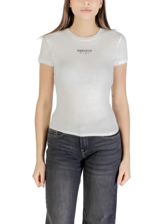 "Tommy Hilfiger Jeans T-Shirt im Sale | Tommy Hilfiger Jeans - Tommy Hilfiger Jeans T-Shirt Donna online kaufen"|Planet-Deluxe