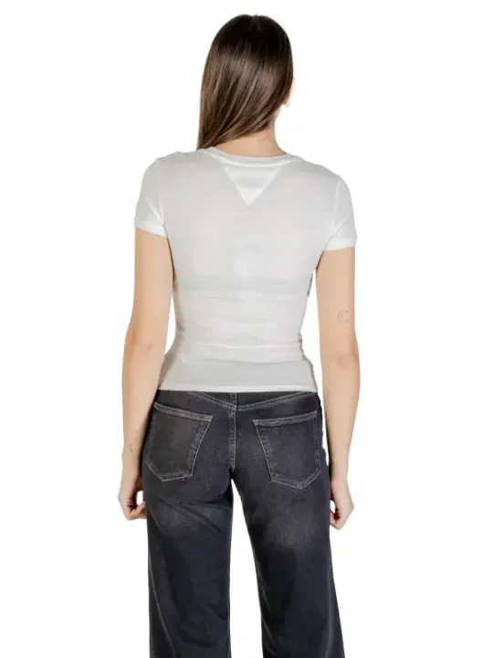"Tommy Hilfiger Jeans T-Shirt im Sale | Tommy Hilfiger Jeans - Tommy Hilfiger Jeans T-Shirt Donna online kaufen"|Planet-Deluxe