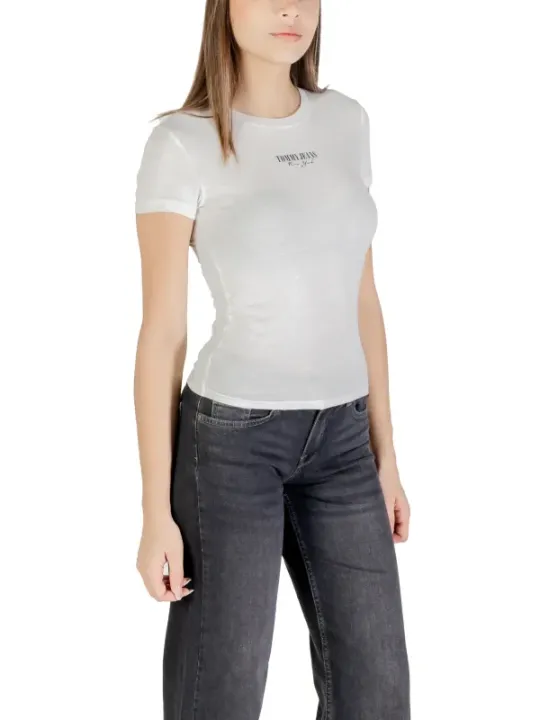 "Tommy Hilfiger Jeans T-Shirt im Sale | Tommy Hilfiger Jeans - Tommy Hilfiger Jeans T-Shirt Donna online kaufen"|Planet-Deluxe