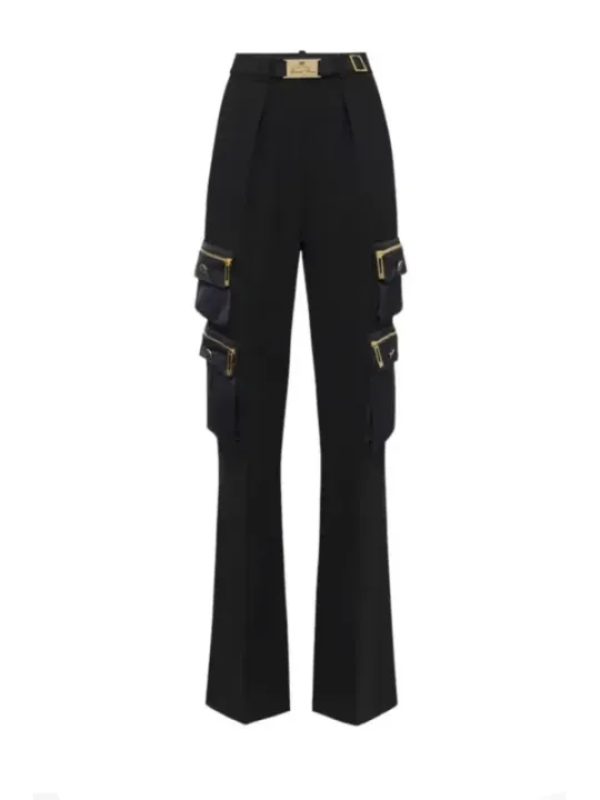 "Elisabetta Franchi Hosen im Sale | Elisabetta Franchi - Elisabetta Franchi Pantaloni Donna online kaufen"|Planet-Deluxe