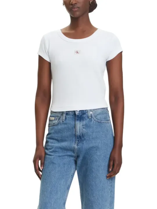 "Calvin Klein Jeans T-Shirt im Sale | Calvin Klein Jeans - Calvin Klein Jeans T-Shirt Donna online kaufen"|Planet-Deluxe