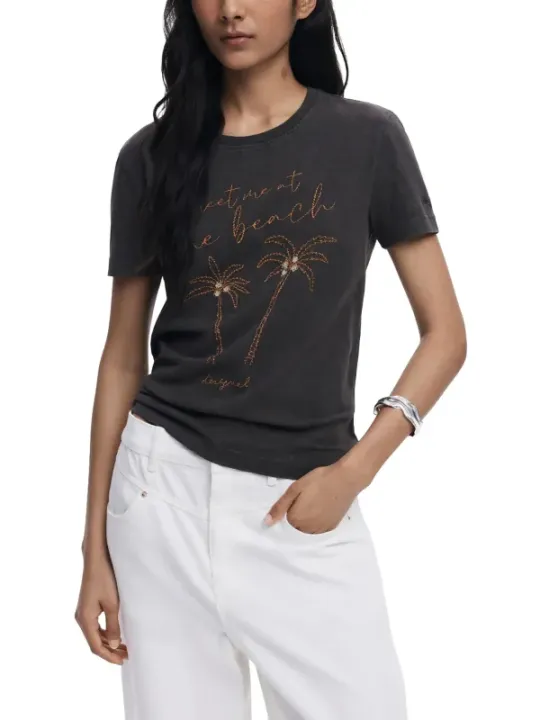 "Desigual T-Shirt im Sale | Desigual - Desigual T-Shirt Donna online kaufen"|Planet-Deluxe