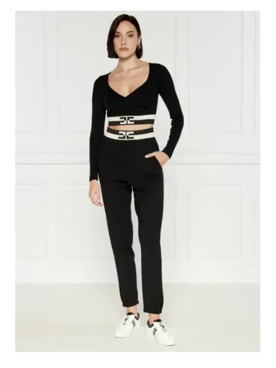 "Elisabetta Franchi Hosen im Sale | Elisabetta Franchi - Elisabetta Franchi Pantaloni Donna online kaufen"|Planet-Deluxe