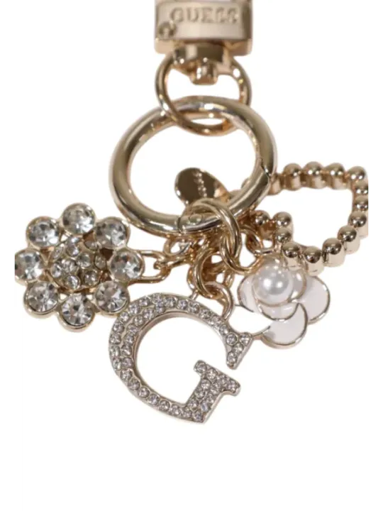 "Guess Etuis im Sale | Guess Damen Schlüsseletui Gold Herbst Winter Edition online kaufen"|Planet-Deluxe