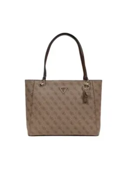 Guess Damen Handtasche Braun - Stilvolles Einzelstück mit Druck