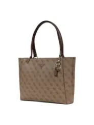 Guess Damen Handtasche Braun - Stilvolles Einzelstück mit Druck