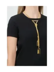 "Elisabetta Franchi T-Shirt im Sale | Elisabetta Franchi - Elisabetta Franchi T-Shirt Donna online kaufen"|Planet-Deluxe