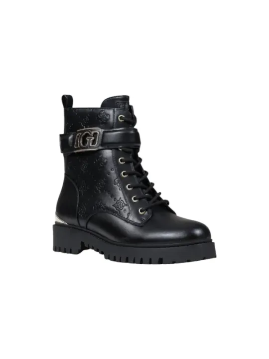 "Guess Stiefel im Sale | Guess Damenstiefel Herbst Winter Schwarz mit Bändern online kaufen"|Planet-Deluxe