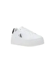 "Calvin Klein Jeans Sneakers im Sale | Calvin Klein Jeans Damen Plateau-Sneakers in Weiß - Herbst/Winter Kollektion, 100% Leder, Modell YW0YW01878 online kaufen"|Planet-Deluxe