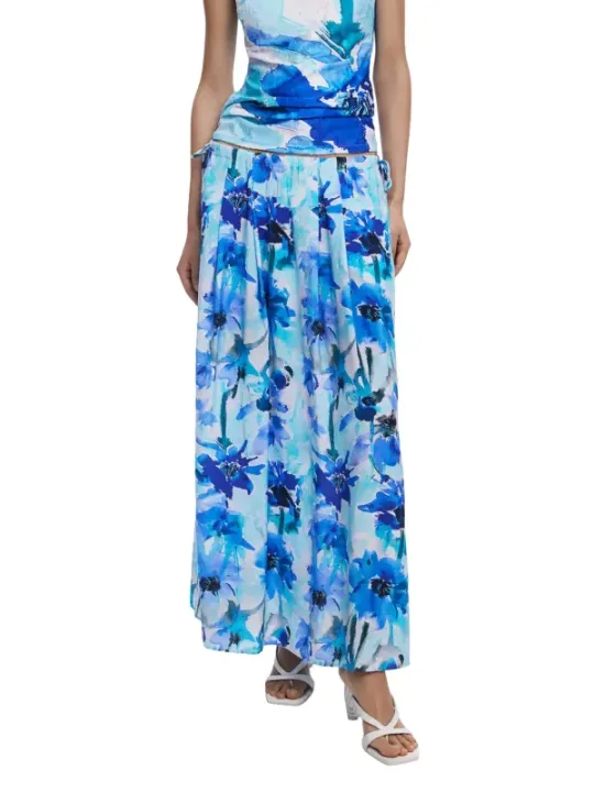 "Desigual Röcke im Sale | Desigual Damenrock 487787 - Frühlings-/Sommermode in Blau, Artikelcode: 25WWFWX1 online kaufen"|Planet-Deluxe