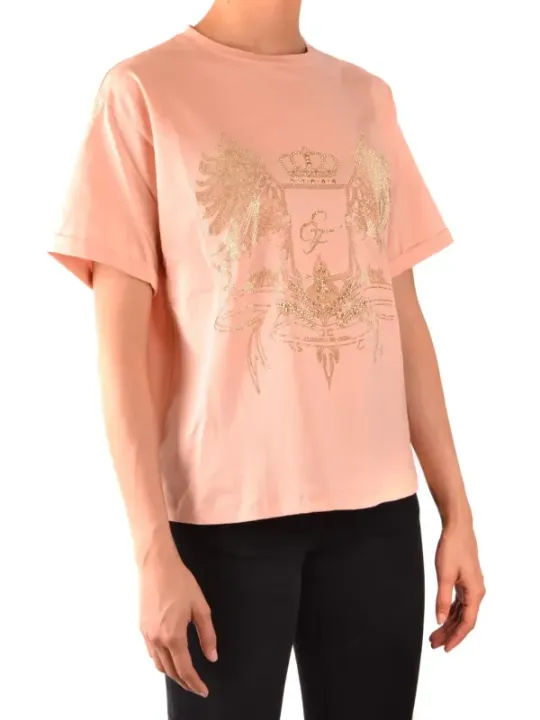 "Elisabetta Franchi T-Shirt im Sale | Elisabetta Franchi - Elisabetta Franchi T-Shirt Donna online kaufen"|Planet-Deluxe