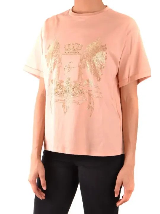 "Elisabetta Franchi T-Shirt im Sale | Elisabetta Franchi - Elisabetta Franchi T-Shirt Donna online kaufen"|Planet-Deluxe