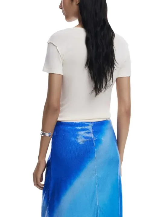 "Desigual T-Shirt im Sale | Desigual - Desigual T-Shirt Donna online kaufen"|Planet-Deluxe