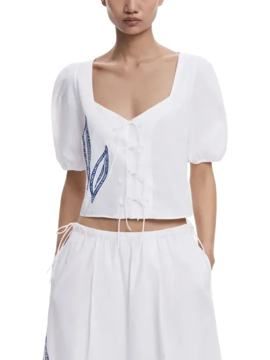 "Desigual Bluse im Sale | Desigual - Desigual Blouse Donna online kaufen"|Planet-Deluxe