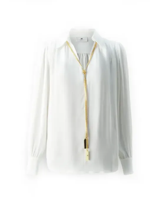 "Elisabetta Franchi Bluse im Sale | Elisabetta Franchi - Elisabetta Franchi Blouse Donna online kaufen"|Planet-Deluxe