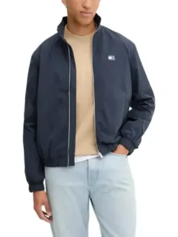 Tommy Hilfiger Herren Herbstjacke Blau mit Reißverschluss