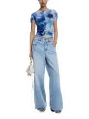 "Desigual T-Shirt im Sale | Desigual - Desigual T-Shirt Donna online kaufen"|Planet-Deluxe
